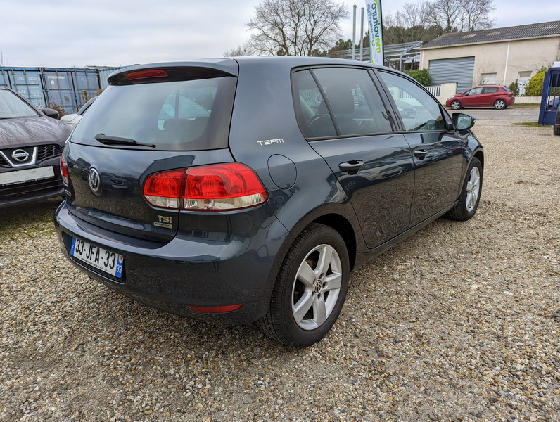 Volkswagen Golf VI Bioétanhol E85  1.2 TSI Team 105ch 5P