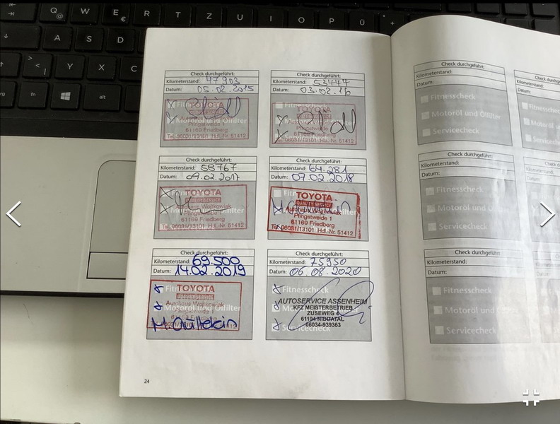 Carnet2 Toyota Auris 1.6 VVT-i 124ch Luna 5P