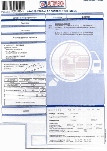 Volkswagen Golf VI  1.2 TSI 105ch Team 5P