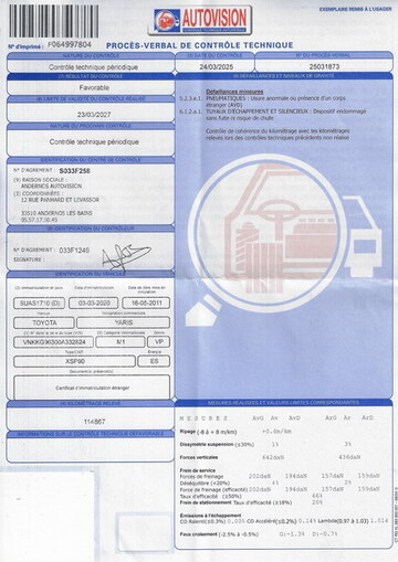 Toyota Yaris II  1.0 VVT-i 69ch Confort Pack 5p  ** 115000 Kms **