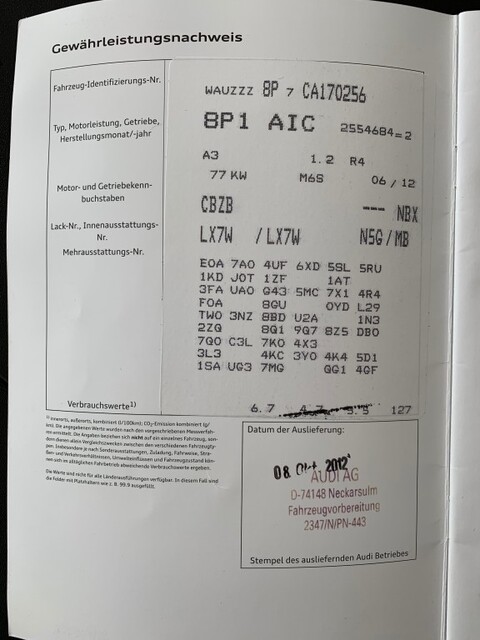 AUDI A3 1,2 TFSi - 105ch Attraction Start&Stop