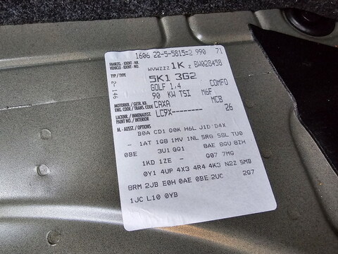 Volkswagen Golf VI  1.4 TSI Team 122ch 5P