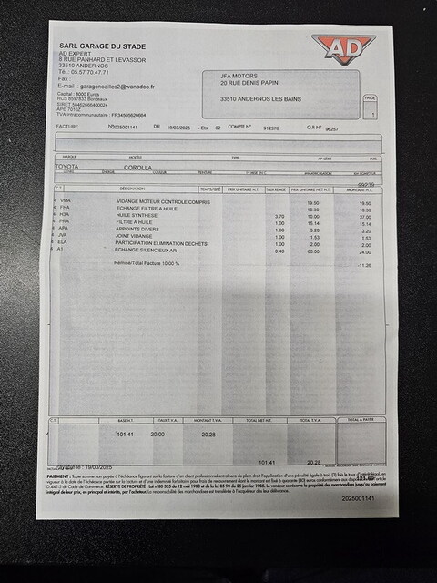 Toyota Corolla IX  1.4 100 VVT-i Terra 5p