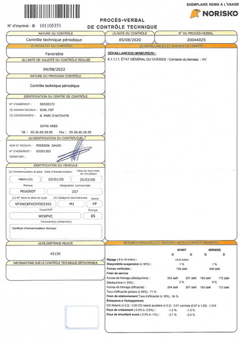 PEUGEOT 207 1.4 16S 75ch Urban Move 