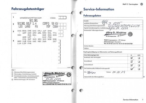 VOLKSWAGEN GOLF VI 1.4 16S CONFORTLINE