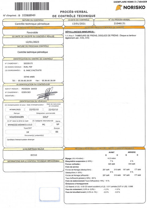 VOLKSWAGEN GOLF VI 1.4 TSI 122 CONFORTLINE