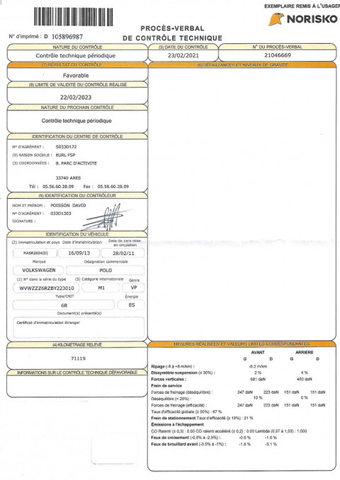 VOLKSWAGEN POLO 1.4 FSI 85 TEAM