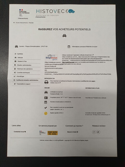 CITRÖEN C4 CACTUS 1.6 HDI 92 SHINE