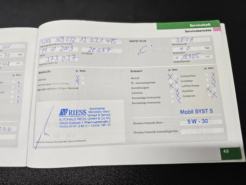 Mercedes-Benz Classe A I (C169)  170 Classic 5P