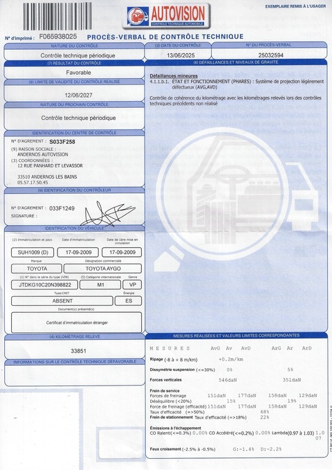 Toyota Aygo  1.0 VVT-i 68ch Confort 5p *34000kms*