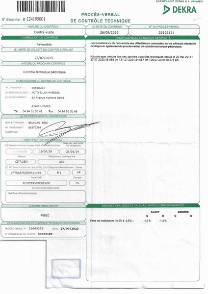 Citroën DS3  1.6 VTi 120 ch So Chic