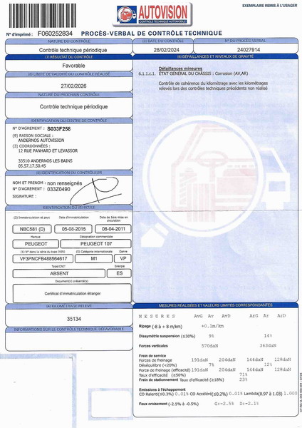 Peugeot 107  1.0 12v 68ch Urban Move 5p