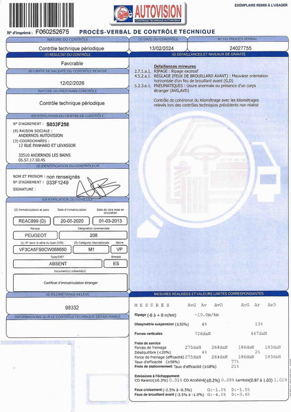 Peugeot 208  1.6 VTi Allure 120cv 3p