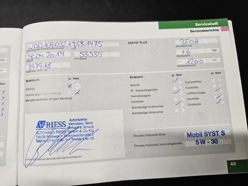 Mercedes-Benz Classe A I (C169)  170 Classic 5P