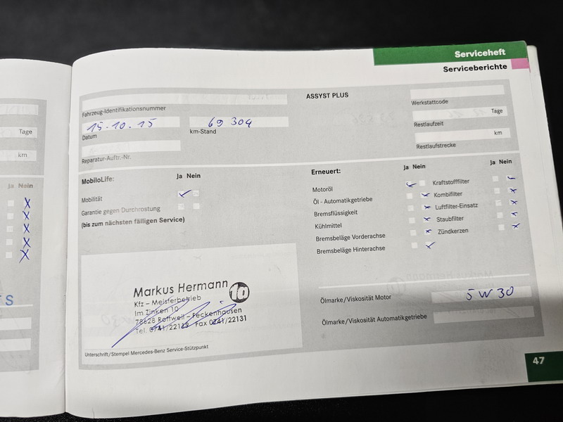 Mercedes-Benz Classe A I (C169)  170 Classic 5P