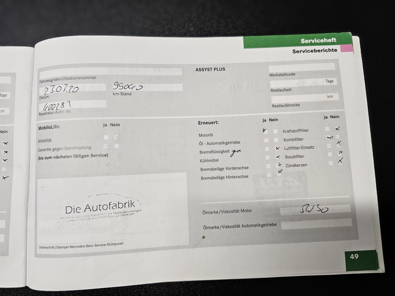 Mercedes-Benz Classe A I (C169)  170 Classic 5P