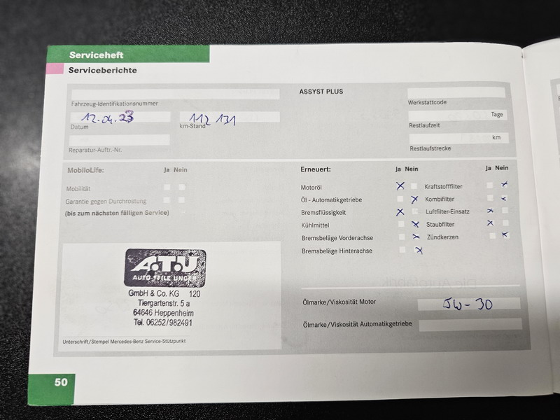 Mercedes-Benz Classe A I (C169)  170 Classic 5P