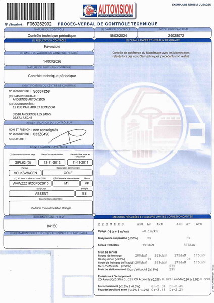 XCT-VW Golf 6-CN34154 Volkswagen Golf VI 1.2 TSI Style 105ch 5P